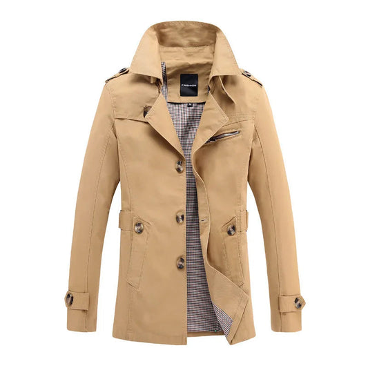 Ianno - Winter Trenchcoat | Trendy Warme Winterjas